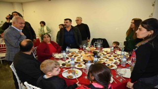 Başkan Kara, depremde hayatını kaybeden personellerin aileleriyle iftarda bir araya geldi