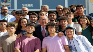 Başkan Kavuştan Meramda gençlere “YKS” müjdesi