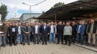 Başkan Kılıç, belediye personeli ile bayramlaştı