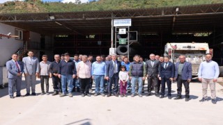 Başkan Oktay, personeli ile bayramlaştı
