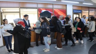 Başkan Özcan, personelleri ile bayramlaştı
