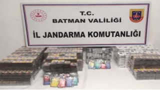 Batmanda 12 bin 113 paket kaçak sigara ele geçirildi