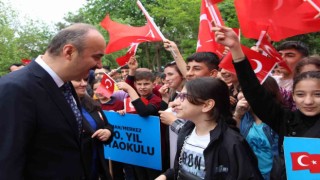 Batmanda 23 Nisan Ulusal Egemenlik ve Çocuk Bayramı coşkuyla kutlandı