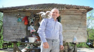 Baykuş ile vatandaşın 20 yıllık dostluğu