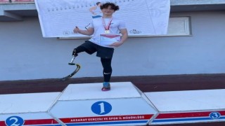Bedensel Engelliler Atletizm finalleri 100 ve 200 metre Türkiye birincisi Kütahyadan