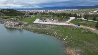Belediye Çomar barajında kentte yakışır mesire alanı oluşturuyor