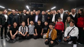 Beşiktaşta bayramlaşma töreni yapıldı