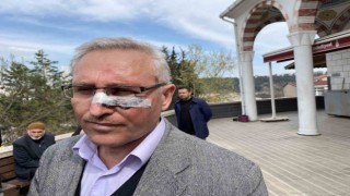 Beyoğlunda müezzine tekme ve yumruklu darp