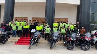 Bilecikte moto kuryelere trafik eğitimi verildi