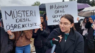 Biruni Üniversitesi öğrencilerinden zam tepkisi