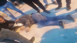 Bisikletten düşen kişi ağır yaralandı