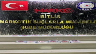 Bitliste 1 kilo 117 gram metamfetamin ele geçirildi