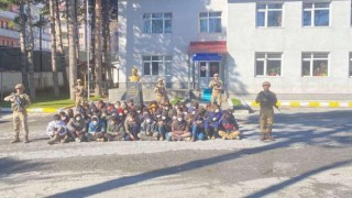 Bitliste 70 düzensiz göçmen yakalandı