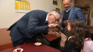 Bozkurtta mahalle sakinleriyle bayramlaşma töreni