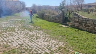 Bünyan mezarlıklarında bayram temizliği başladı