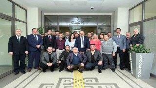 Bursa Büyükşehir ailesi bayramlaştı