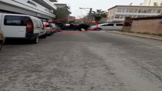 Bursada yumrukların konuştuğu yol verme kavgası kameralarda