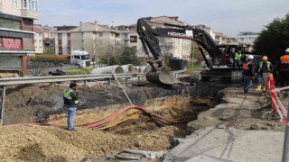 Büyükçekmecenin çeyrek asırlık sorunu, İSKİ ve Belediye ekiplerinin ortak projesi ile 8 günde çözüme ulaştı