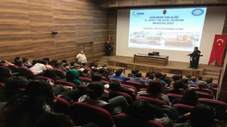 Büyükşehir, KAYMEK Değer Gençlikte Afet Bilinci ve İlk 72 Saat Semineri