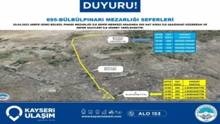 Büyükşehirden mezarlıklara ücretsiz ulaşım