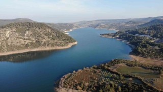 Çanakkalede suların tükendiği barajlar son yağışlarla birlikte dolmaya başladı