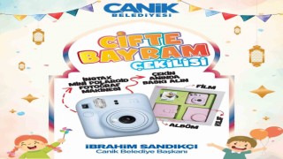 Canik Belediyesi fotoğraf makinesi hediye ediyor