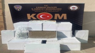 Çankırıda 18 bin içi doldurulmuş kaçak makaron ele geçildi