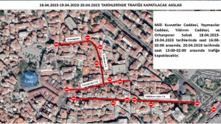 Çarşı merkezde yollar trafiğe kapanıyor
