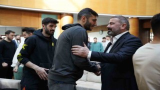 Çaykur Rizesporda bayramlaşma töreni