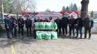 Çiftçilere barbunya tohumları verildi
