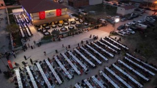 Çiftelerde Kadir Gecesine özel iftar programına yoğun katılım oldu