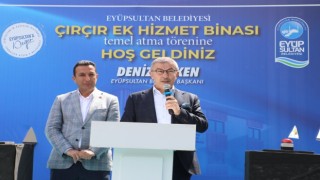 Çırçırda Eyüpsultan Belediyesi ek hizmet binasının temeli atıldı