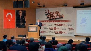 Çorumda 9. Hitit Öğrenci Kongresi başladı