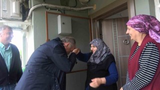 Cumhurbaşkanı Adayı İnce, bayram namazını köyünde kıldı