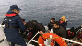 Datçada 31 düzensiz göçmen kurtarıldı