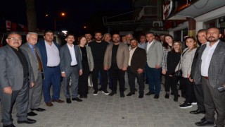 Depboylu, Germencikte ülkücülerle iftar yemeğinde buluştu