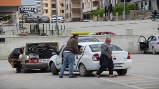 Deprem bölgesi Hatayda bayram yoğunluğu, yakınlarına destek için geldiler