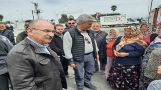 Deprem bölgesinde görevlendirilen Manisa Valisi Karadeniz vazifeye başladı