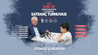 Derincede satranç heyecanı yaşanacak