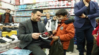 Diyarbakırda 500 yetim çocuğa bayramlık desteğinde bulunuldu