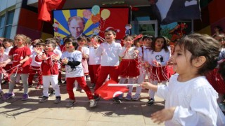 Döşemealtı Ekolojik Kreşte 23 Nisan coşkusu yaşandı