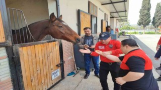 Down sendromlu çocuğun polis atıyla imtihanı