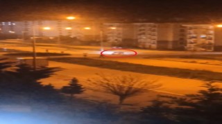 Drift atarak mahalle sakinlerini böyle rahatsız ettiler