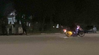 Drift atıp polisten kaçan sürücü amatör kameralara yansıdı