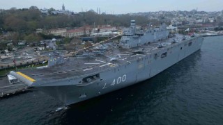Dünyanın ilk SİHA gemisi TCG Anadolu halkın ziyaretine açılıyor