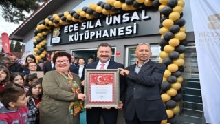 Ece Sıla Ünsal Kütüphanesi açıldı