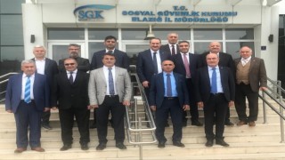 Elazığda sosyal güvenlik il müdürleri bölge koordinasyon toplantısı düzenlendi