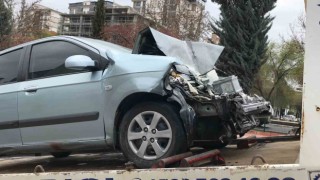 Elazığda trafik kazası: 2 yaralı