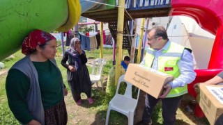 Emet Belediyesinden deprem bölgesinde, “Birlik bayram kahvaltıları etkinliği
