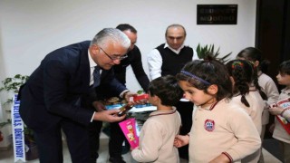 Emniyet Müdürü Ekici, minikleri ağırladı